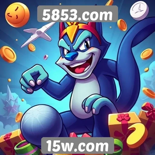 Jogos populares disponíveis no 5853.com